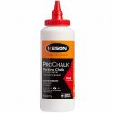 Keson Pro Permanent Marking Chalk Plus Waterproof Red 8oz