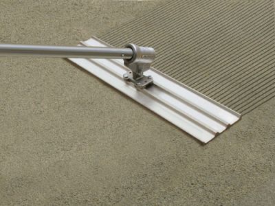 Multi-Trac Bull Float Safety Groover24" x 8" x 3/4" Spacing w/Duel Action Bracket