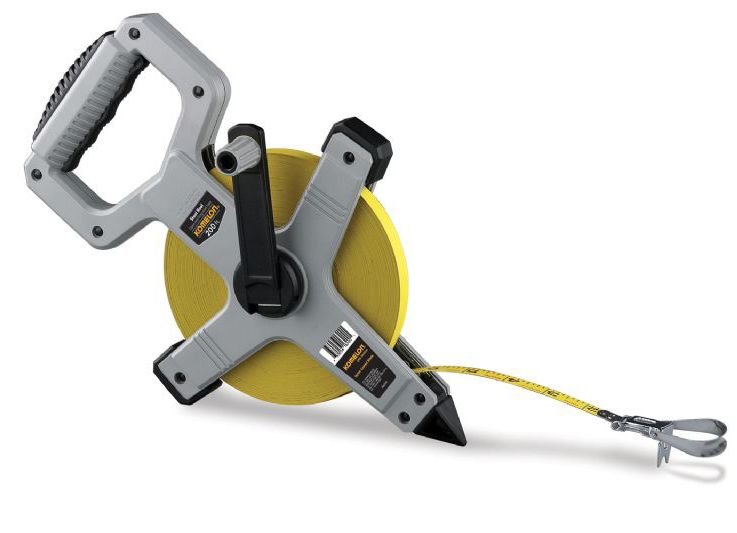 Tape Measure, Open Reel 200' Steel Reel