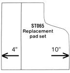 Superior Tile Cutter Replacement Pad Set ST007