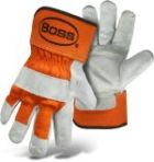 Boss Premium Double Leather Palm Work Gloves