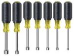 Klein Tool 7-Piece Hollow Shank Magnetic Tip Nut Driver Set