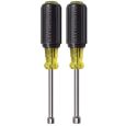 Klein Tool 2-Piece Hollow Shank Magnetic Tip Nut Driver Set