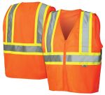 Pyramex Safety Vest Class 2 Level 2 Hi-Vis Orange
