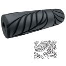Kraft Tool Drywall Texture Roller Palm Leaf Pattern