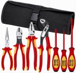 Knipex 7 Piece Insulated Tool Kit w/Nylon Tool Roll