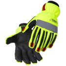 Black Stallion Tool Handz Hi-Vis Winter Work Gloves Medium