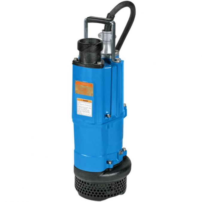 Tsurumi Submersible Water Pump 3inch Discharge 210 GPM High Volume 23303 eBay
