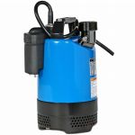 Tsurumi Submersible Pump Slimline Auto Electronic Shut-Off 2-inch Discharge 82 GPM