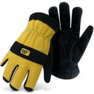 Cat Split Leather Lined Insulated Winter Work Gloves