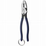 Klein Tool New England Side Cutting Pliers w/Tether Ring
