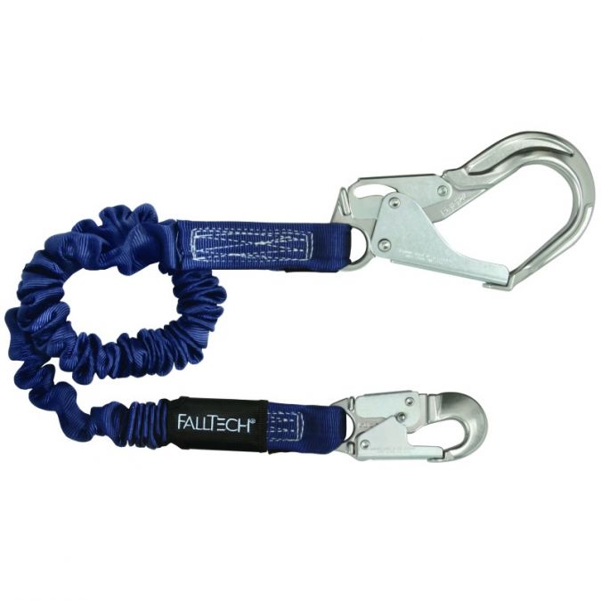 Falltech Fall Protection Lanyard w/ Lightweight Aluminum Snap Hook
