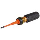 Klein Tool 2-in-1 Insulated Screwdriver #1 Phillip and 3/16-Inch Straight