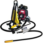 Oztec Rebar Shaker and Concrete Vibrator Backpack Package 2.5 HP Honda Gas Engine w/Quick Disconnect