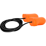 Protective Industrial Mega T-Fit Soft Polyurethane Foam Corded Ear Plugs 100 Pair Per Box NRR 32