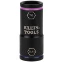 Klein Tool Flip Impact Socket 15/16 and 7/8-Inch