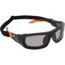 Klein Tool Pro Full-Frame Gray Lenses Safety Glasses w/ Removable Gasket and Strap