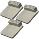 Husqvarna Redi Lock RT Cap Cutters Concrete Floor Grinding Diamond Segments 3 Per Pack