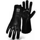 Boss PVC Gloves Single Dipped Lined Large