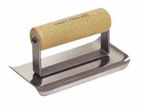 Concrete Edger6" x 3" x 1/4" RadiusStainless Steel Curved Ends