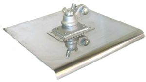 Concrete Edger, Walking10" x 10" x 3/8" RadiusStainless Steel