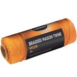 Keson Braided Nylon Mason Twine - 500' Roll