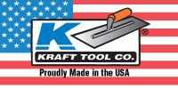Kraft concrete hand tools. Made in the USA.