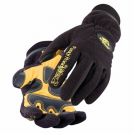Black Stallion Fuzzy Hand 2 Polar Fleece Winter Gloves Small