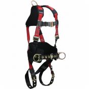 Falltech Tradesman Plus Body Harness 3 D-Ring Small to Medium Belt Size 29