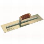 Kraft Tool Elite Series Concrete/Plaster Finishing Trowel Leather Handle 16