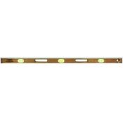 Sands 72” Professional Mahogany I-Beam Level 8 Vial