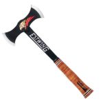 Estwing Black Eagle Double Bit Axe Leather Handle w/Sheath