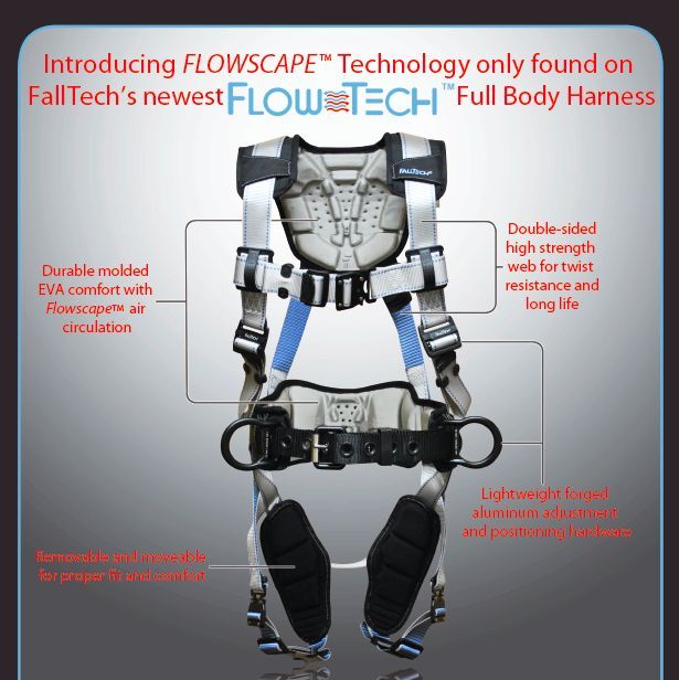 Falltech Harness Size Chart