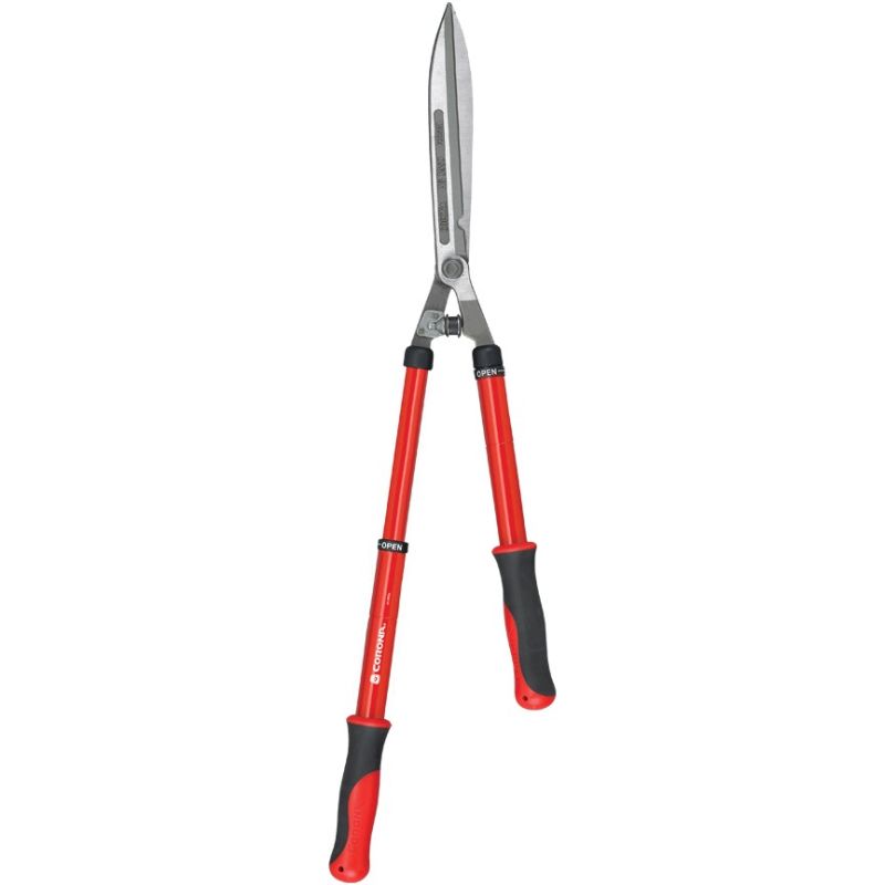 extendable handle hedge shears