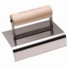 Kraft Tool Outside Curb & Sidewalk Cove Concrete Tool 1-inch Radius
