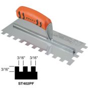 Superior Tile Notch Trowel Square Notch 3/16