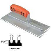 Superior Tile Notch Trowel U-Notch 3/16