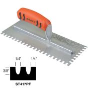 Superior Tile Notch Trowel U-Notch 1/4