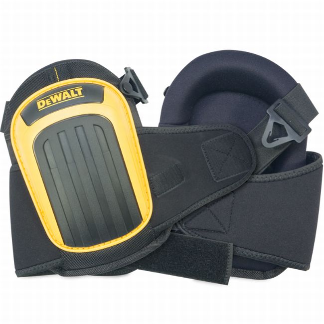 DEWALT Hard Shell Knee Pads With Comfort Gel - Molded Foam Protection For Construction & DIY