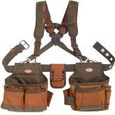 Bucket Boss Air Lift Tool Belt Rig with Suspenders