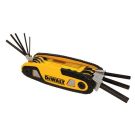 Dewalt Folding Locking Hex Key Set (SAE)