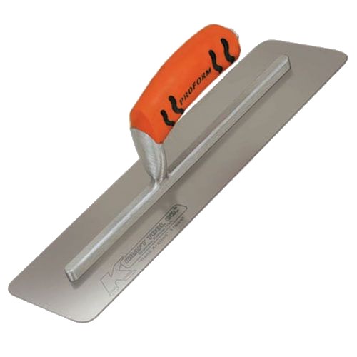 Kraft Tool Concrete Finishing Silo Trowel 16" x 4"
