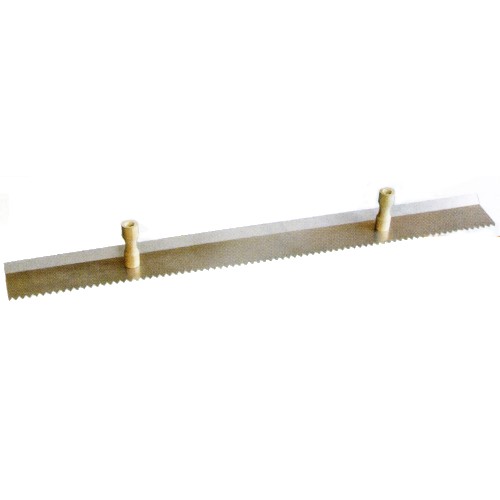 Double Handle Plaster and Stucco Scratcher Darby