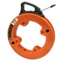 Klein Tool 25' 1/4'' Wide Steel Fish Tape