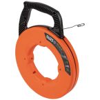 Klein Tool 125' 1/8'' Wide Steel Fish Tape