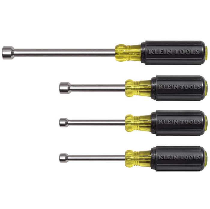 Klein Tool 4Piece Hollow Shank Nut Driver Set