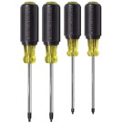 Klein Tool 4-Piece Square Recess Screwdriver Set
