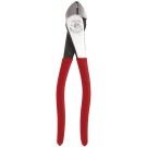 Klein Tool 8'' Diagonal Cutters with Wire Stripping Holes