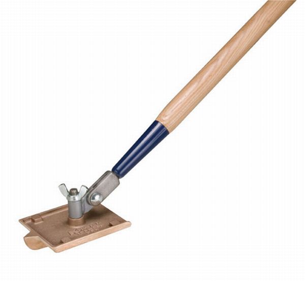 Kraft Tool Concrete Groover Walking Bronze 6" x 41/2" w/Swivel Bracket