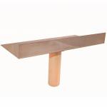 Kraft Tool Drywall Mud Holder Hawk Stainless Steel